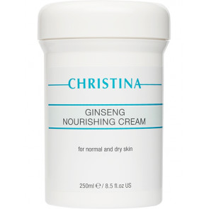 Питательный крем с экстрактом женьшеня для нормальной и сухой кожи Christina Ginseng Nourishing Cream